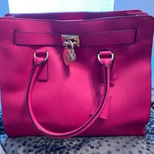 Michael Kors Hamilton Tote Pink